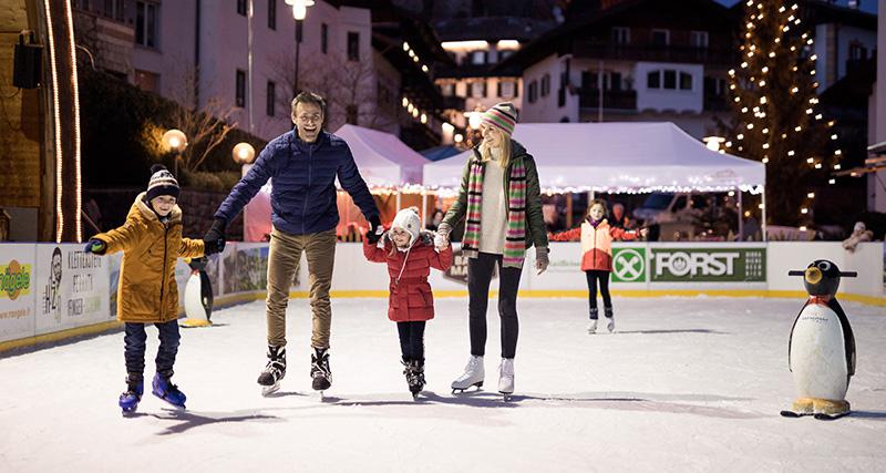 Eislaufplatz in Schenna