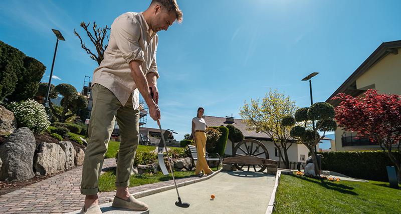 Minigolf in Schenna