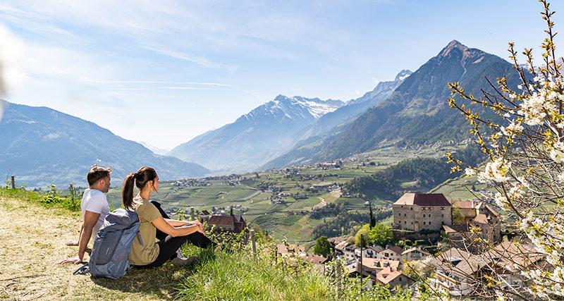 Sentiero lungo la roggia di Scena